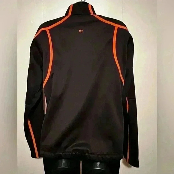 Ragnar by NordicTrack Size Small Womens Jacket Running Athletic Black Orange - Picture 5 of 7